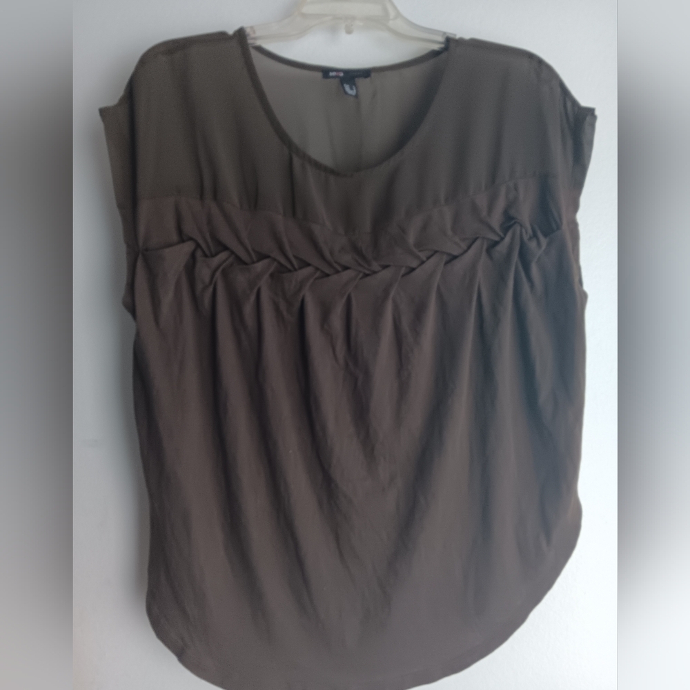 3 For $13🧡MNG Brown Women's Blouse